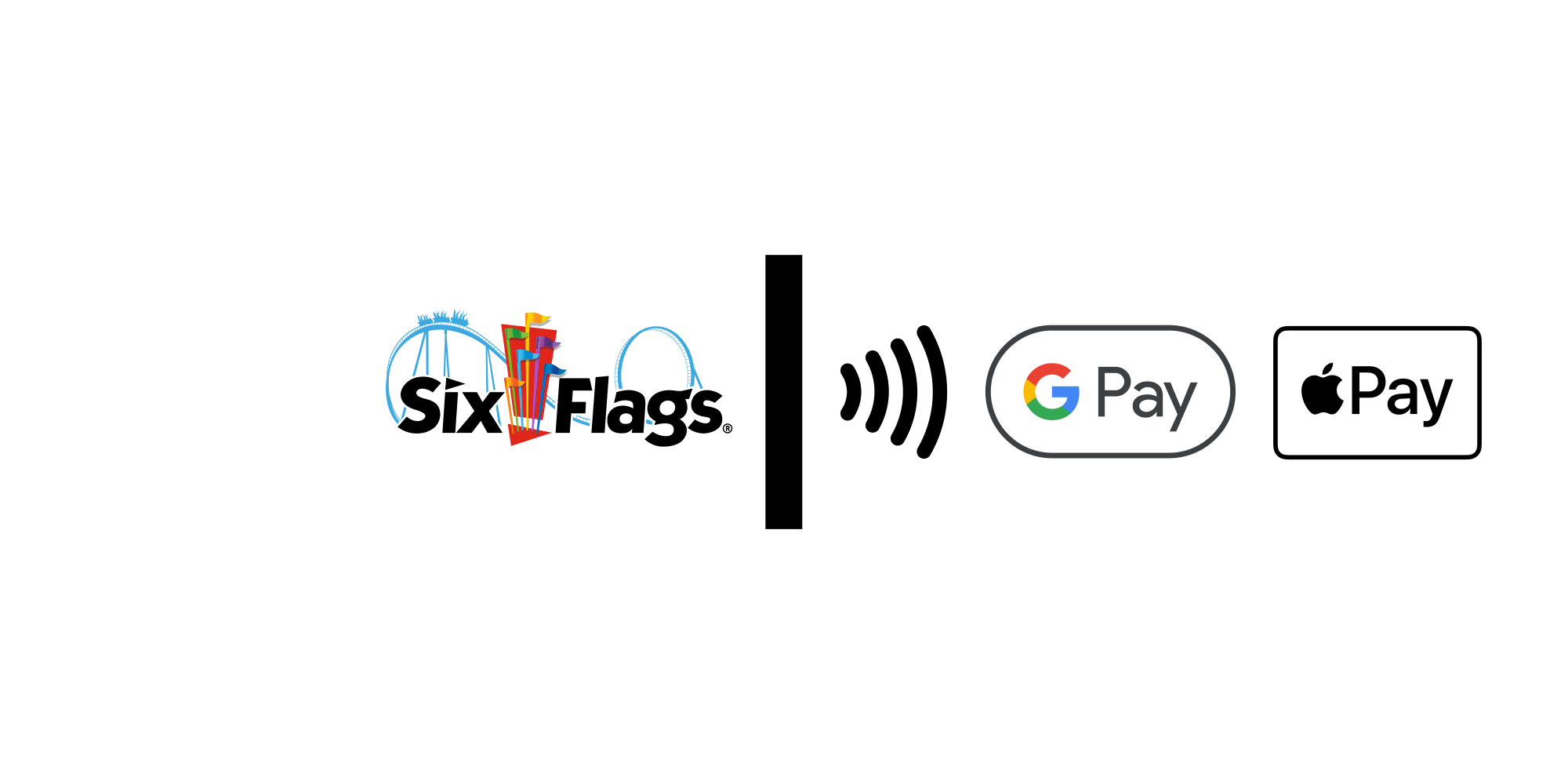 Does Six Flags Take Apple Pay?